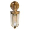 Basket Cage Wall Sconce | IP54 Outdoor | Antique Brass | H30cm, Depth 22cm