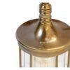 Basket Cage Wall Sconce | IP54 Outdoor | Antique Brass | H30cm, Depth 22cm