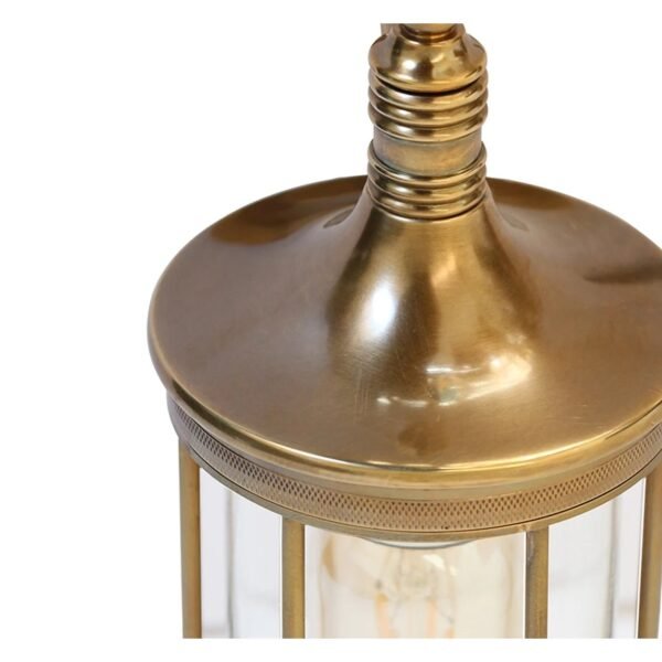 Basket Cage Wall Sconce | IP54 Outdoor | Antique Brass | H30cm, Depth 22cm
