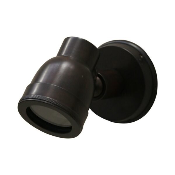 Spotte | Outdoor Wall Mounted Light | Dark Bronze |  H 13cm, Depth 16cm